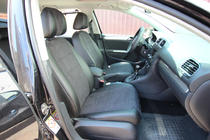 Volkswagen Golf 6 2008–2014 Autopoťahy eko koža+textília+Alcantara Antara A001 (kompletný set do celého interiéru) fotografia 1