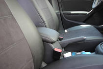 Volkswagen Golf 6 2008–2014 Autopoťahy eko koža+textília+Alcantara Antara A001 (kompletný set do celého interiéru) fotografia 5