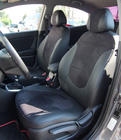 Hyundai Accent 2011–2017 Autopoťahy eko koža+textília+Alcantara Antara A001 (kompletný set do celého interiéru) fotografia 8