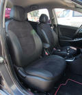 Hyundai Accent 2011–2017 Autopoťahy eko koža+textília+Alcantara Antara A001 (kompletný set do celého interiéru) fotografia 1