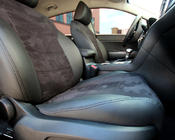 Kia Sportage 2015–2021 Autopoťahy eko koža+textília+Alcantara Antara A001 (kompletný set do celého interiéru) fotografia 17