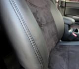 Kia Sportage 2015–2021 Autopoťahy eko koža+textília+Alcantara Antara A001 (kompletný set do celého interiéru) fotografia 19