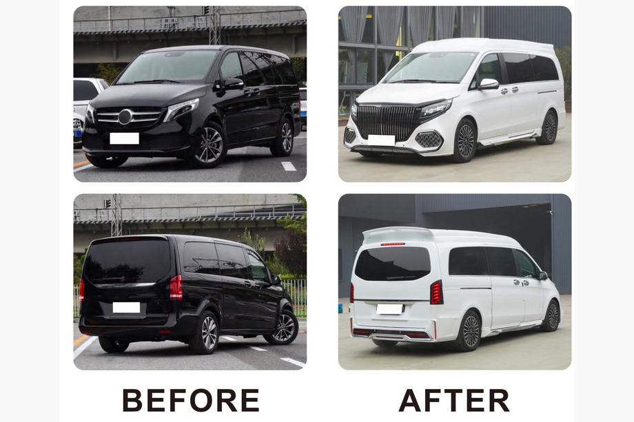 Mercedes Vito/V-trieda W447 2014– Sada bodykitu (Maybach Type-2024, s kapotou) Image