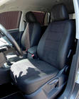 Volkswagen Tiguan 2016–2023 Autopoťahy eko koža+textília+Alcantara Antara A001 (kompletný set do celého interiéru) fotografia 1