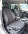 Skoda Octavia II A5 2010–2013 Autopoťahy eko koža+textília+Alcantara Antara A001 (kompletný set do celého interiéru) fotografia 1