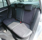 Skoda Octavia II A5 2010–2013 Autopoťahy eko koža+textília+Alcantara Antara A001 (kompletný set do celého interiéru) fotografia 7