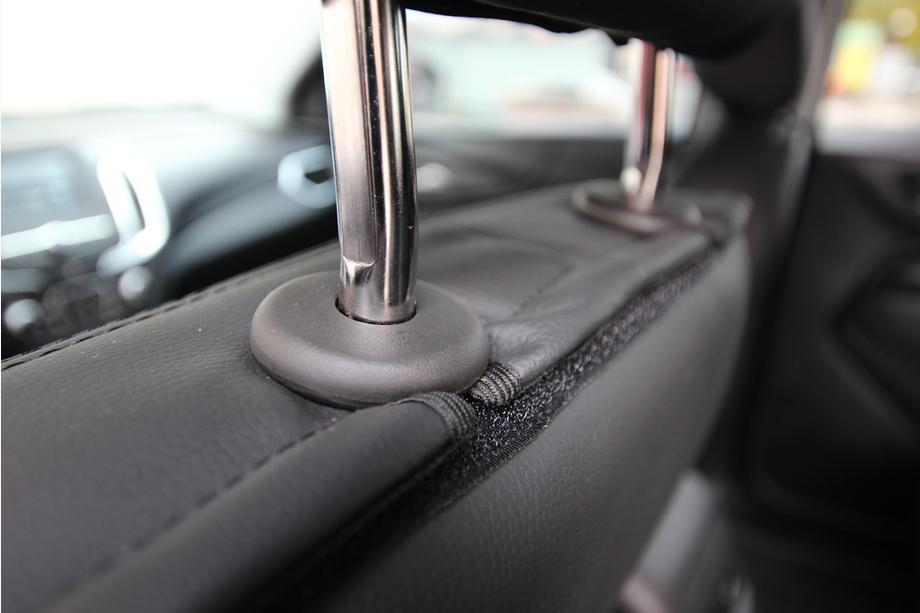 Chevrolet Equinox 2018–2025 Autopoťahy eko koža+textília+Alcantara Antara A001 (kompletný set do celého interiéru) Fotografia 3