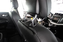 Dodge Journey 2008–2020 Autopoťahy z ekokože+textílie+antara Antara A001 (3 rady) fotografia 8