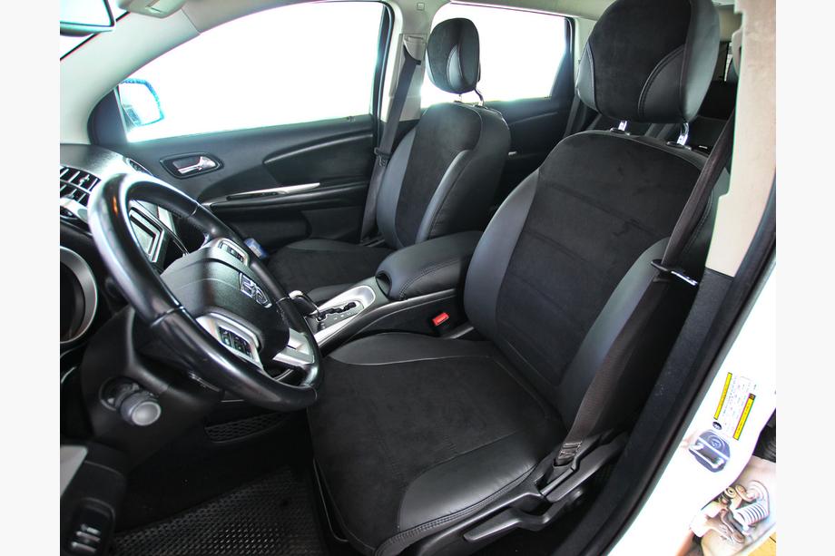 Dodge Journey 2008–2020 Autopoťahy z ekokože+textílie+antara Antara A001 (3 rady) Image