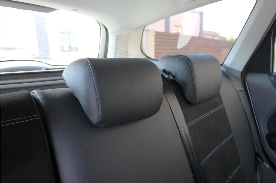 Ford Focus III 2011–2017 Autopoťahy eko koža+textília+antara Antara A001g (kompletná sada do interiéru) Fotografia 6