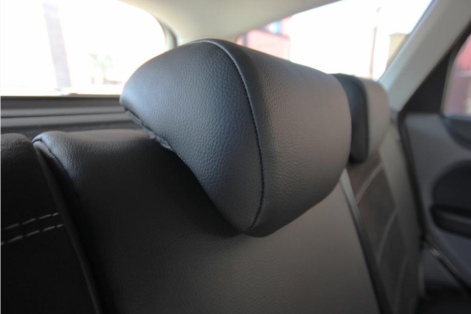 Ford Focus III 2011–2017 Autopoťahy eko koža+textília+antara Antara A001g (kompletná sada do interiéru) Fotografia 5