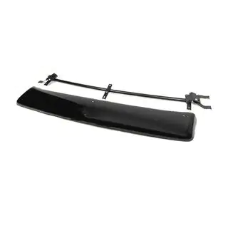 Deflektor čelného skla na ráme V1 (čierny lesk, 5 mm) Isuzu D-Max 2011–2019 fotografia 2