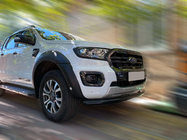 Ford Ranger 2011–2022 Texas predný ochranný rám pre 2015+ (76mm, čierny) fotografia 1