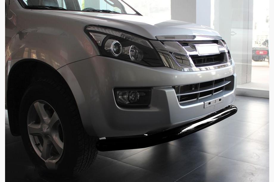 Isuzu D-Max 2011–2019 Predný ochranný rám Texas (76 mm, čierny) Fotografia 2