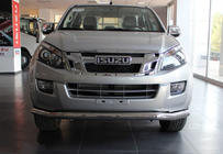 Isuzu D-Max 2011–2019 Predný ochranný rám Texas (76 mm, nerez) fotografia 2
