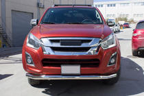 Isuzu D-Max 2011–2019 Predný ochranný rám Texas (76 mm, nerez) fotografia 1