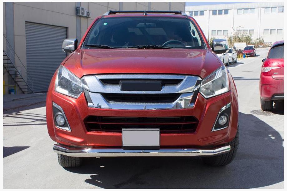 Isuzu D-Max 2011–2019 Predný ochranný rám Texas (76 mm, nerez) Image