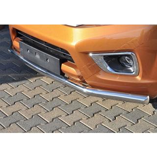 Predný ochranný rám Texas (76 mm, nerez) Mitsubishi L200 2006–2015 fotografia 1