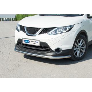 Predný ochranný rám Texas pre 2014-2017 (60 mm, nerez) Nissan Qashqai 2014–2021 fotografia 2