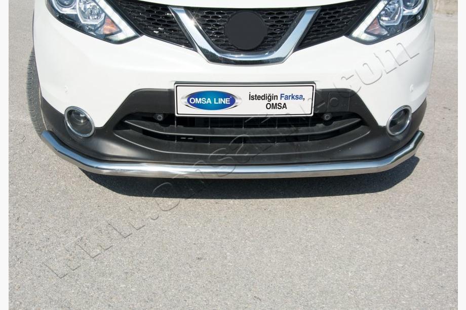 Nissan Qashqai 2014–2021 Predný ochranný rám Texas pre 2014-2017 (60 mm, nerez) Image