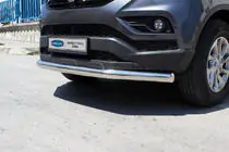 SsangYong Musso II 2018– Predný ochranný rám Texas (76 mm, nerez) fotografia 3