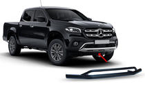 Mercedes X class 2017–2020 Predný dvojitý ochranný rám Vegas (čierny, 76 mm) fotografia 2