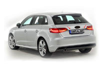 Audi A3 2012–2020 Lišta nad ŠPZ HB (nerez) fotografia 1