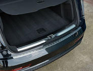 Audi Q3 2011–2019 OmsaLine lišta zadného nárazníka (nerez) fotografia 1