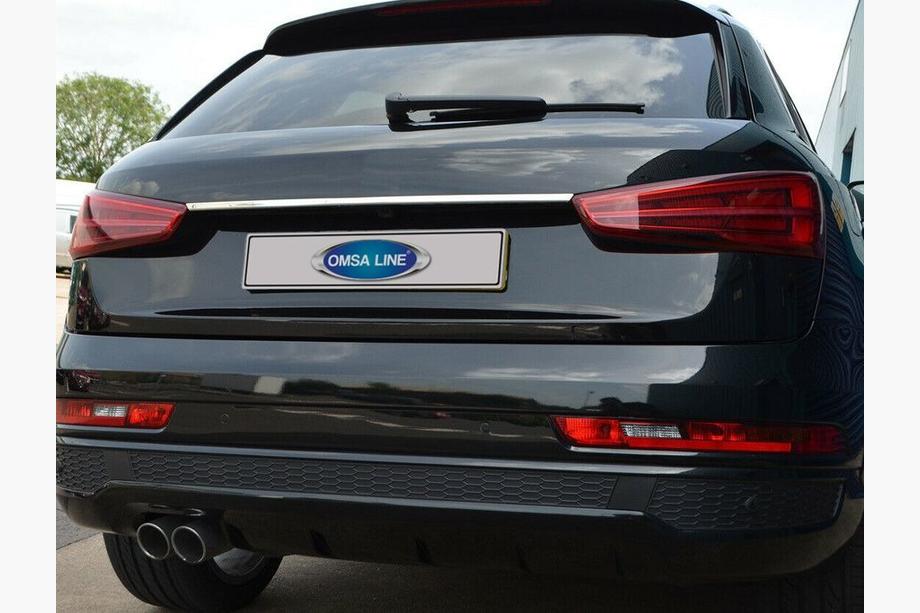 Audi Q3 2011–2019 Chrómová lišta nad ŠPZ (nerez) Image
