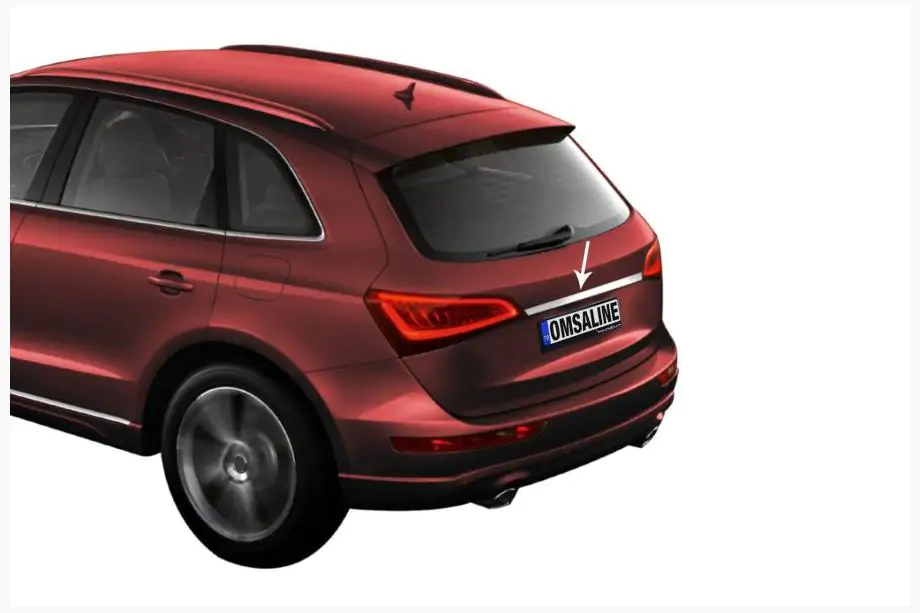 Audi Q5 2017–2025 Chrómová lišta nad ŠPZ (nerez) Image