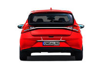 Hyundai I-20 2020– Chrómová lišta nad ŠPZ OmsaLine (nerez) fotografia 1