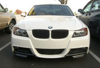 BMW 3 rad E90/E91 2005–2011 Predné lipové nadstavce DPT (pre E90 M-Sport 2005-2008, čierny lesk, 2 ks) fotografia 3