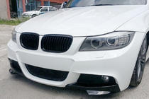 BMW 3 rad E90/E91 2005–2011 Predný lip spojler nárazníka Flap (2009-2011) fotografia 1