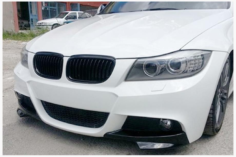 BMW 3 rad E90/E91 2005–2011 Predný lip spojler nárazníka Flap (2009-2011) Image