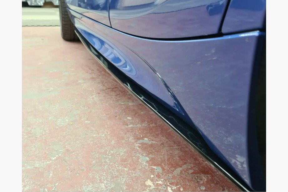 BMW rad 3 F30/F31 2012–2019 Čierne prahové lišty (203 cm, OmsaLine) Image