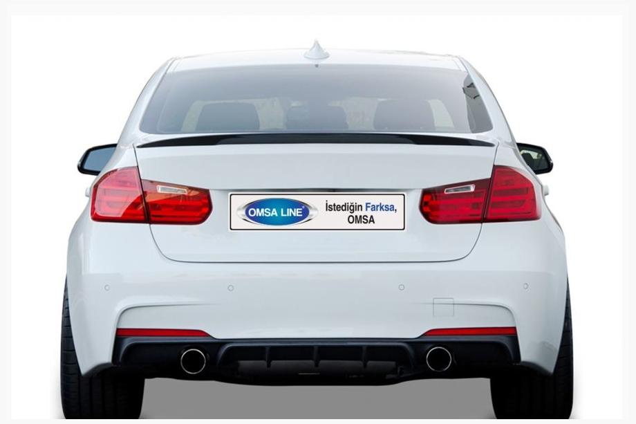 BMW rad 3 F30/F31 2012–2019 Zadný spojler M-Perf (OmsaLine, na lakovanie) Image