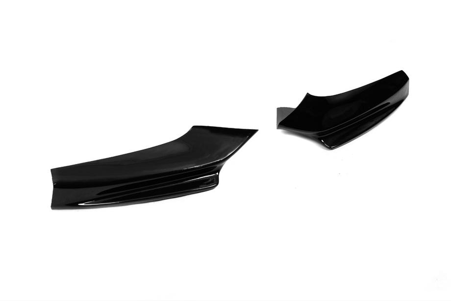 BMW 5. rad F10/F11 2010–2016 Líšta predného nárazníka DPT Flap (pre M-Performance, čierna lesklá) Fotografia 11