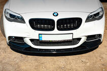 BMW 5. rad F10/F11 2010–2016 Lip na predný nárazník OmsaLine (čierny) fotografia 6