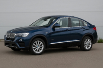 BMW X4 F26 2014–2018 Dverné lišty (4 ks, nerez) fotografia 1