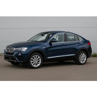 Dverné lišty (4 ks, nerez) BMW X4 F26 2014–2018 fotografia 1