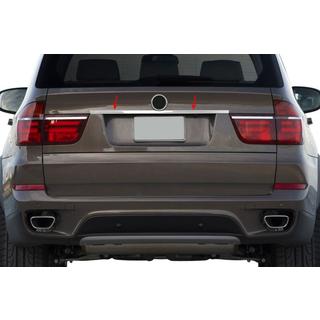Nerezová lišta nad ŠPZ BMW X5 E70 2007–2013