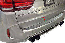 BMW X5 F15 2013–2018 Chrómová lišta na zadný nárazník X5M F85 (OmsaLine) fotografia 1