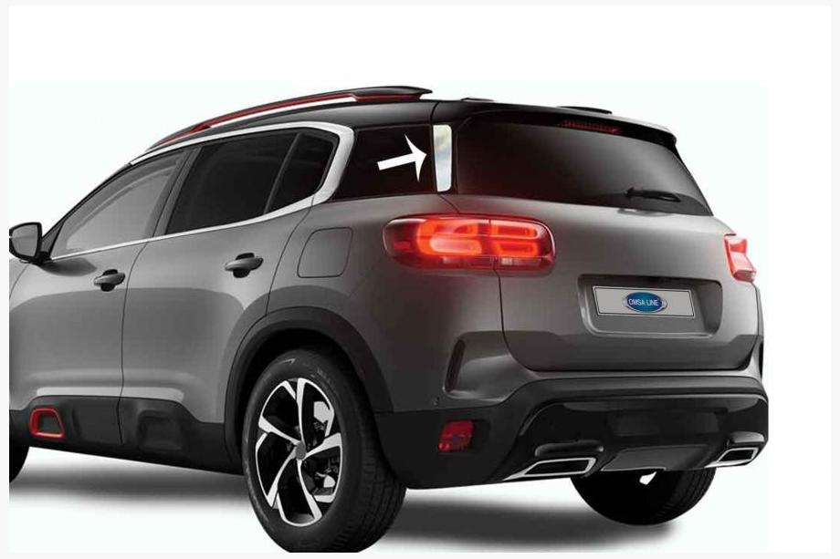 Citroen C5 Aircross 2017–2025 Chrómové lišty pod spojler (2 ks, nerez) Image