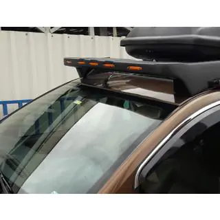 Clona čelného skla V1 (LED, čierny mat) Renault Duster 2008–2017 fotografia 1