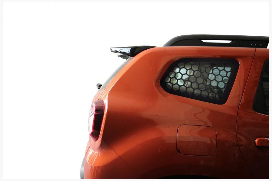 Dacia Duster 2018–2024 OmsaLine kryty zadných okien (2 ks, ABS) Image