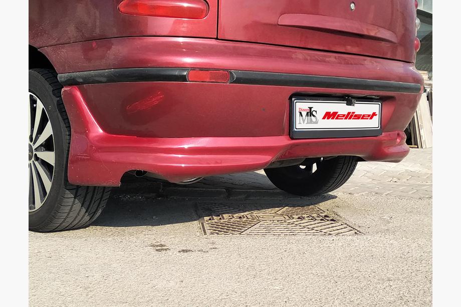 Fiat Bravo 2008–2016 Difúzor zadného nárazníka (Meliset, na lakovanie) Image