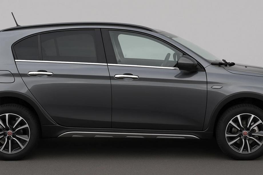 Fiat Tipo Cross 2021– Spodné okenné lišty (nerez) Carmos - turecká oceľ Image