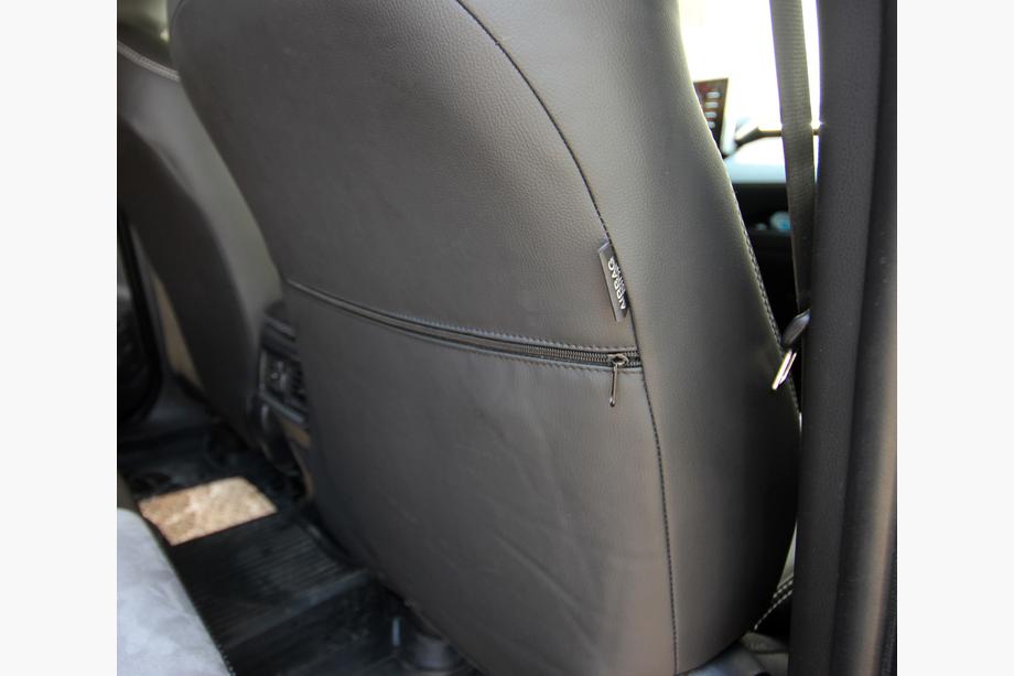 Toyota Rav 4 2019–2025 Autopoťahy z eko kože + látka + Antara Antara A0010 (kompletný interiér) Fotografia 2