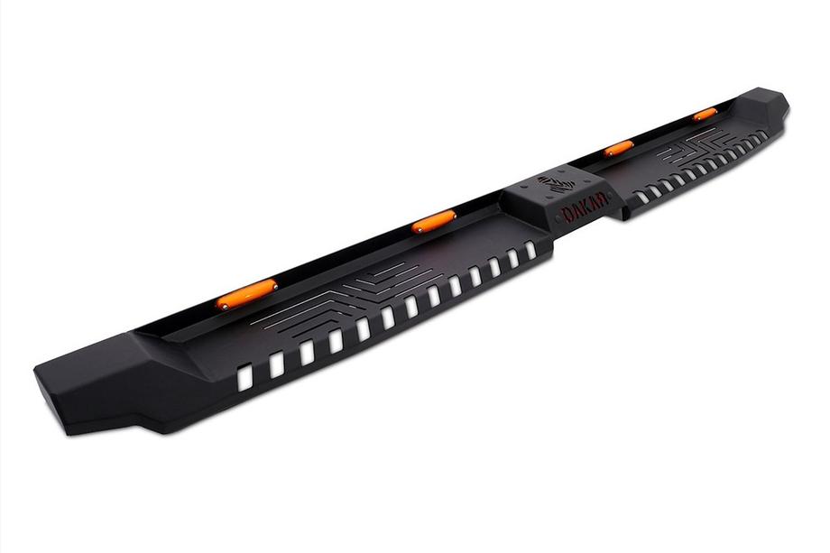 Land Rover Freelander I 1997–2006 Bočné prahy Dakar V2 s LED (2 ks, kov) Fotografia 4