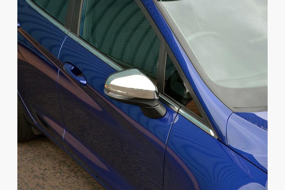 Ford Fiesta 2017– Nerezové chrómové kryty spätných zrkadiel (2 ks) Image